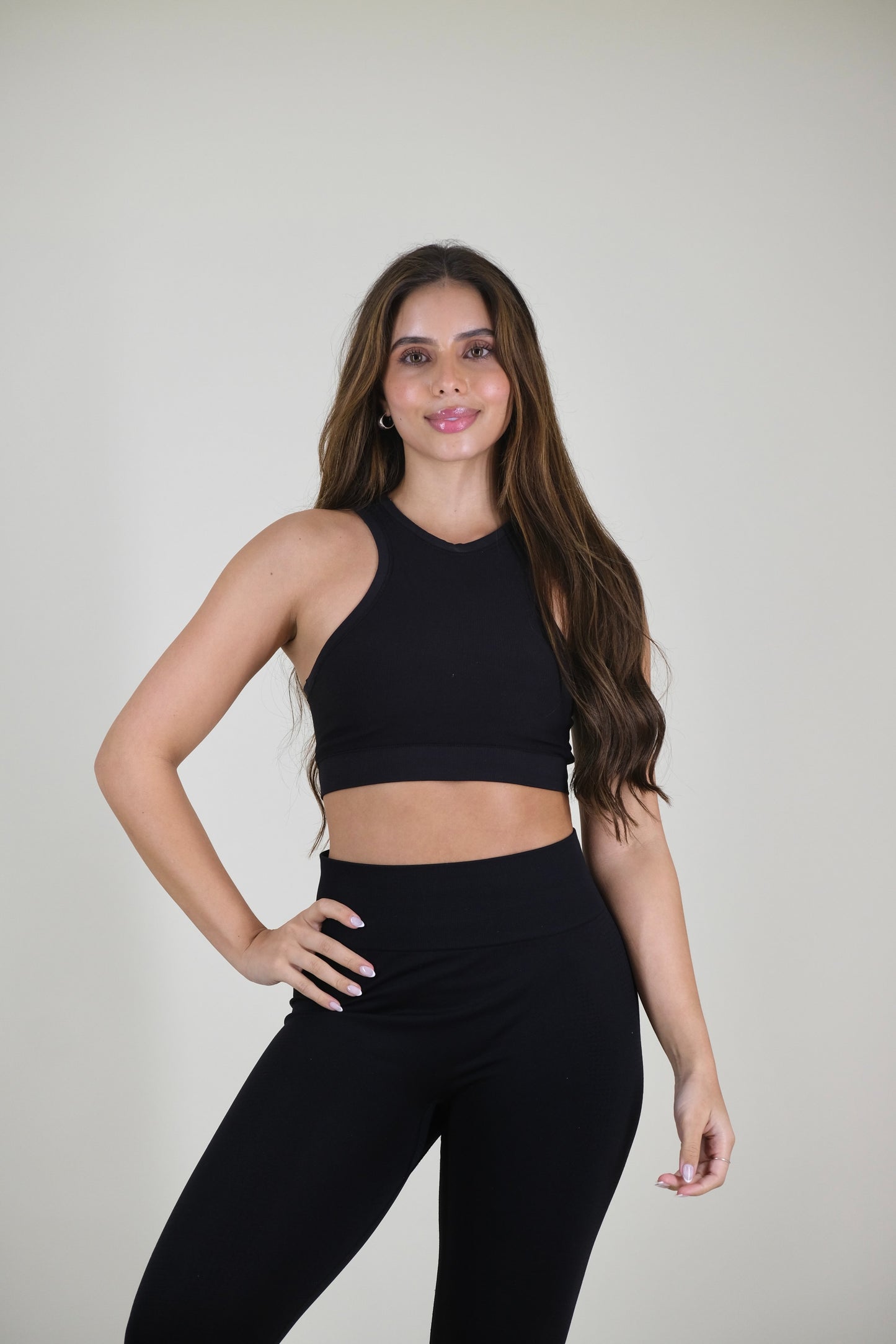 Dynamic Racer Tank – Black