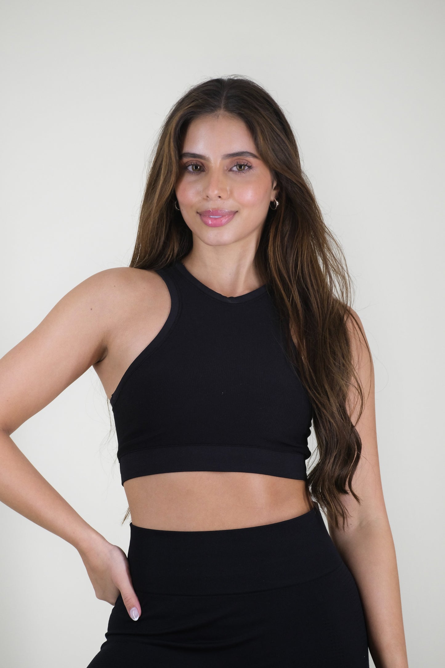 Dynamic Racer Tank – Black