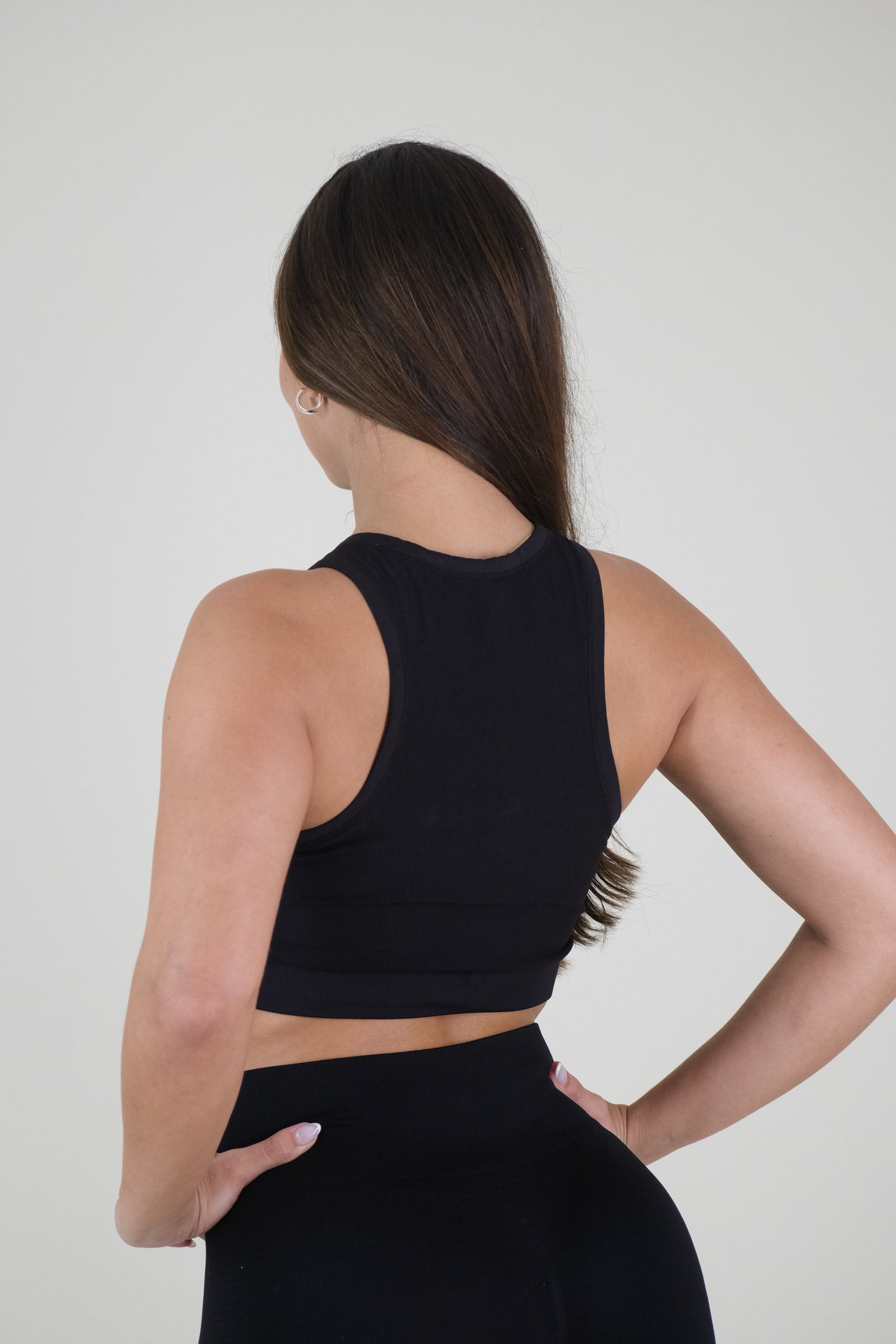 Dynamic Racer Tank – Black
