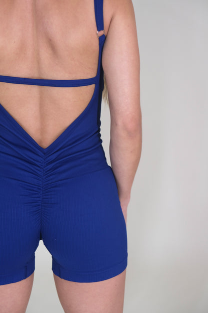 Dynamic Bare Romper – Electric Indigo