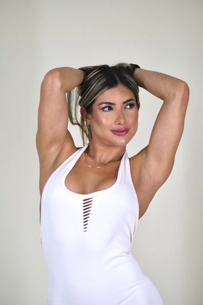 Dynamic Fierce Romper – Vanilla Ice