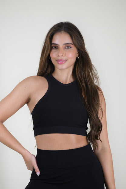 Dynamic Racer Tank – Black