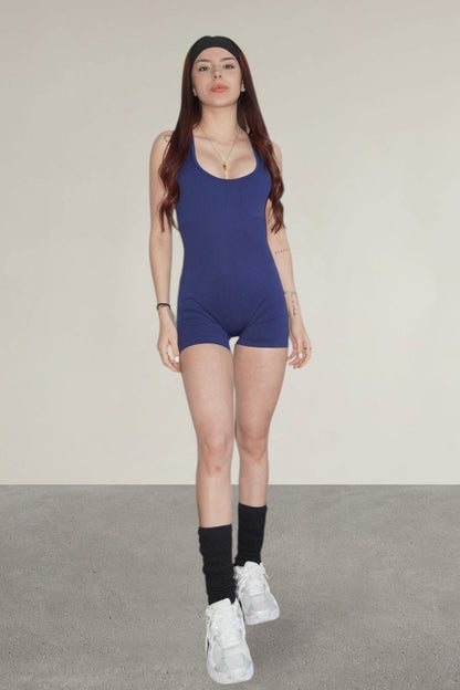 Dynamic Cobalt Romper
